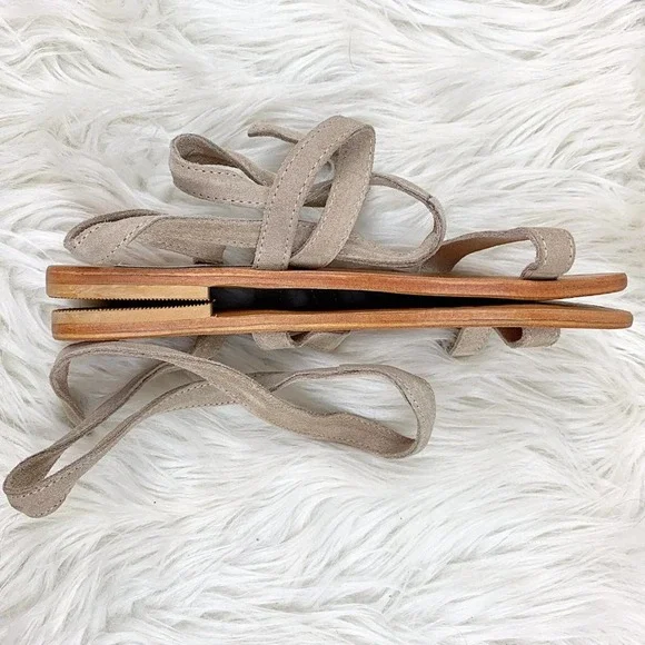 Steve Madden Gabrielle Grecian Ankle Wrap Sandal - Picture 6 of 9